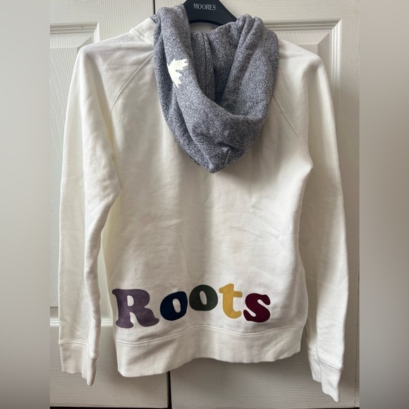 ROOTS LIMITED EDITION cotton multicoloured hooded sweatshirt (S) - Picture 1 of 7